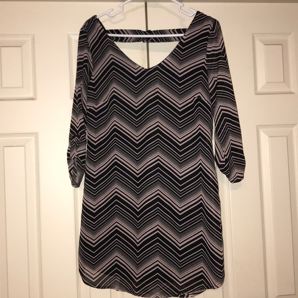 Lily Rose black and light pink dress